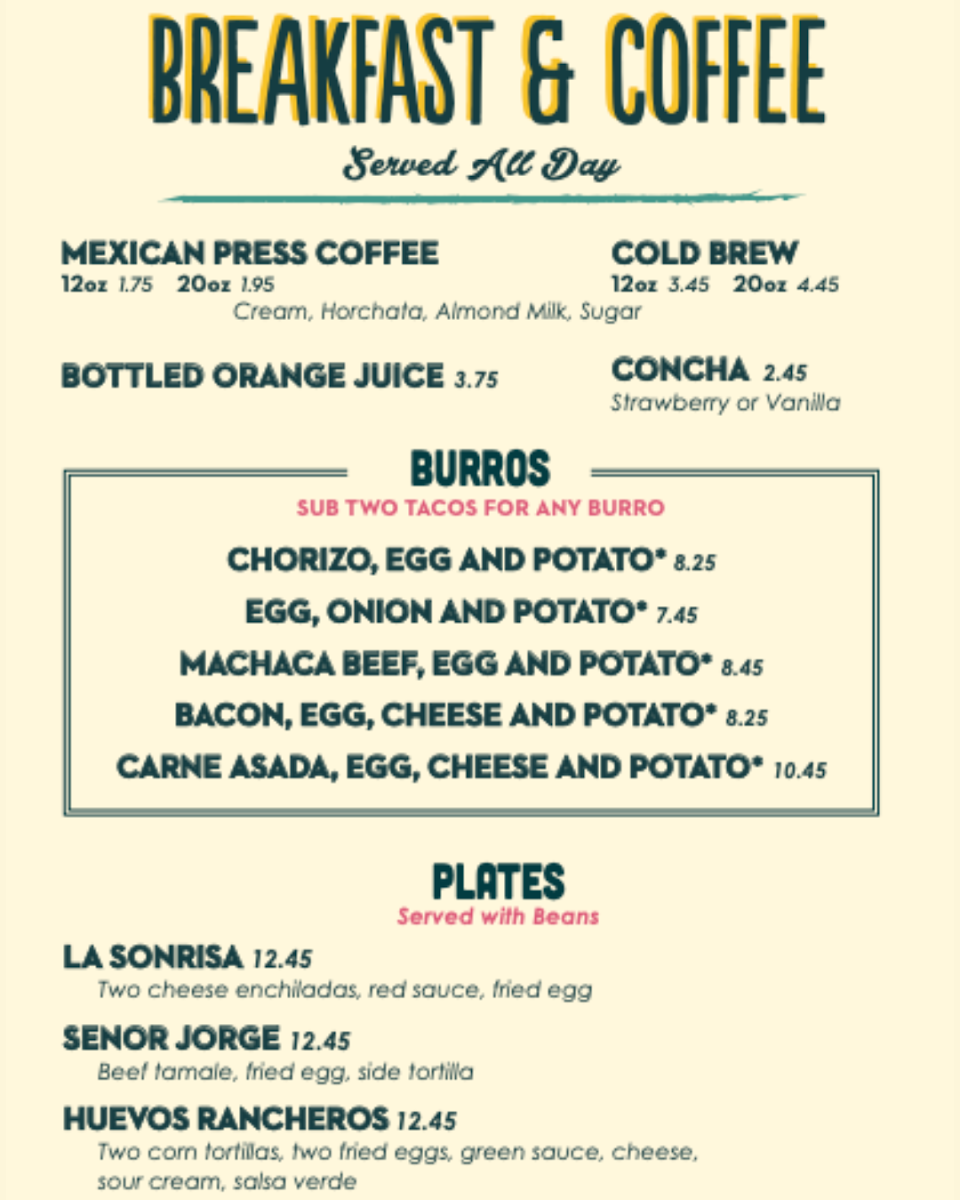 Someburros Menu - Image 5